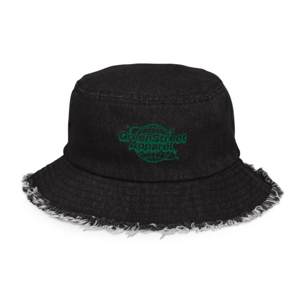 GreenStreetApparel Distressed Bucket Hat