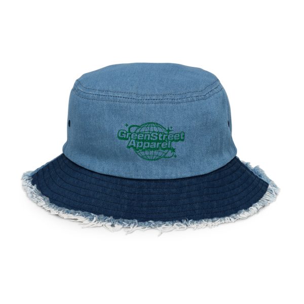 GreenStreetApparel Distressed Bucket Hat - Image 3