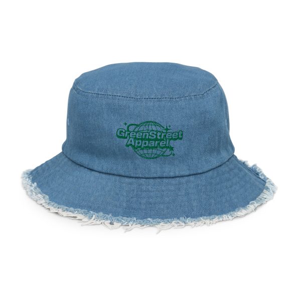 GreenStreetApparel Distressed Bucket Hat - Image 4