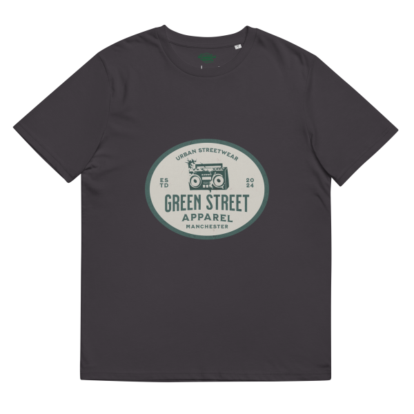 GreenStreetApparel Retro Logo Tee - Image 4