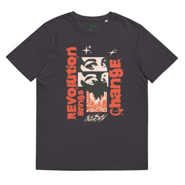 Green Street Apparel Revolution Brings Change Tee - Image 2