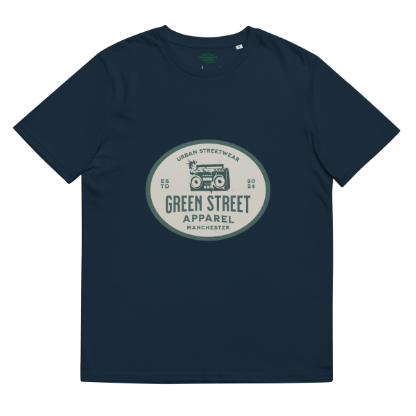 GreenStreetApparel Retro Logo Tee - Image 2