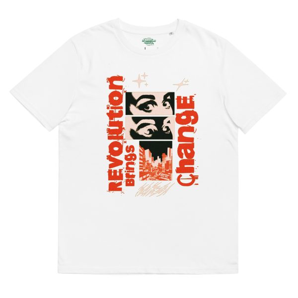 Green Street Apparel Revolution Brings Change Tee - Image 4