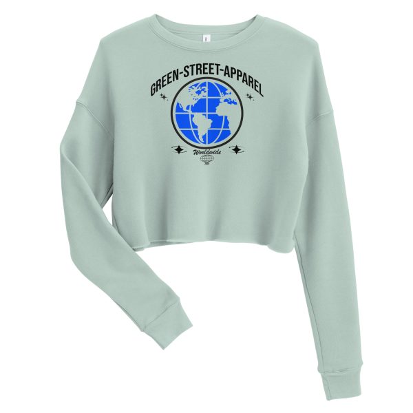 GreenStreetApparel Logo Cropped Sweater - Image 3